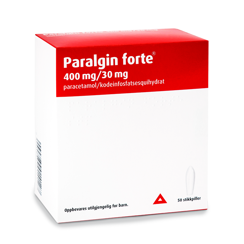 Paralgin forte stikkpiller